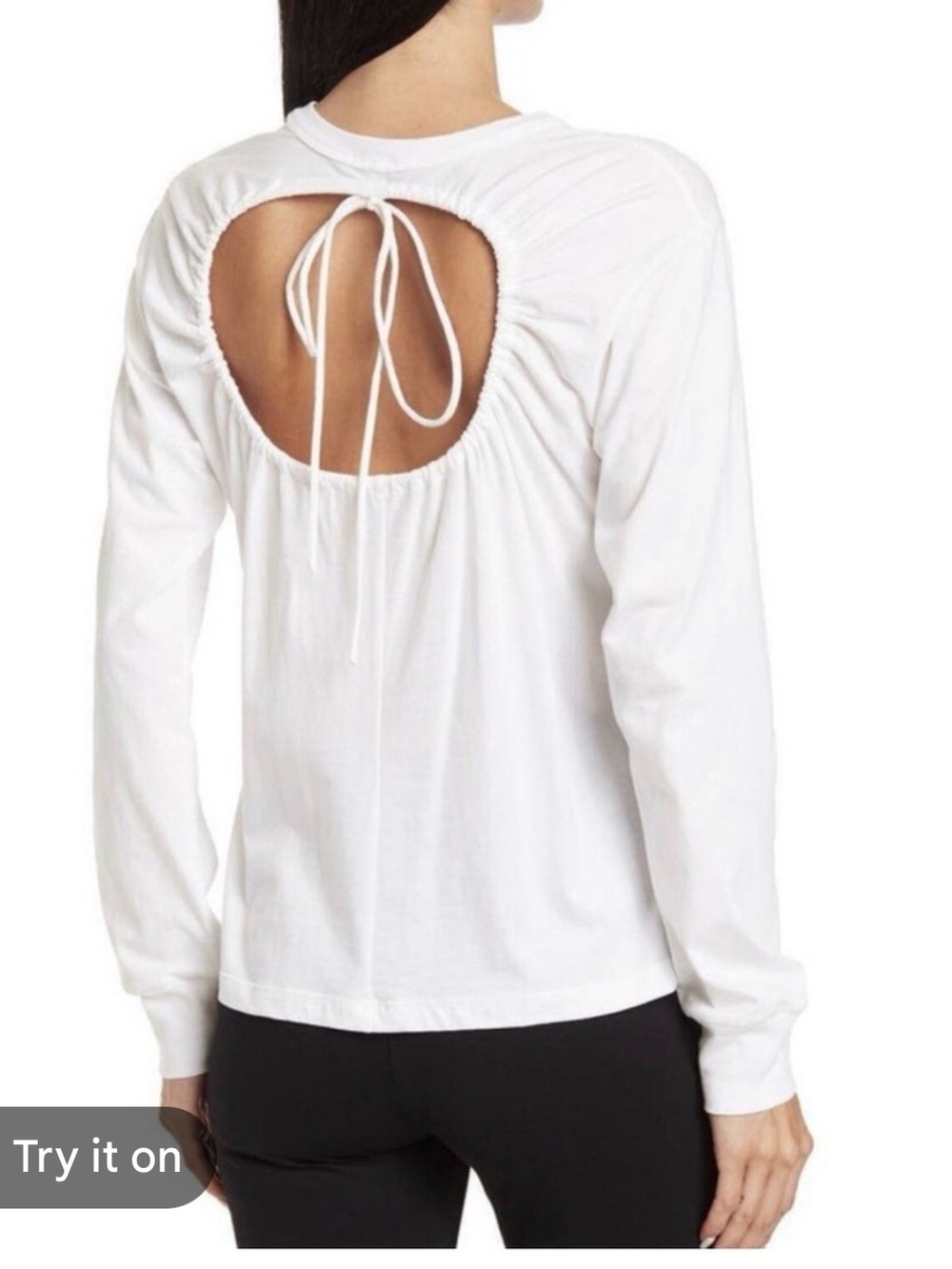 ALC Marco Back Cutout Tee